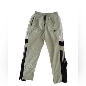 adidas Green and Black Track Pants
